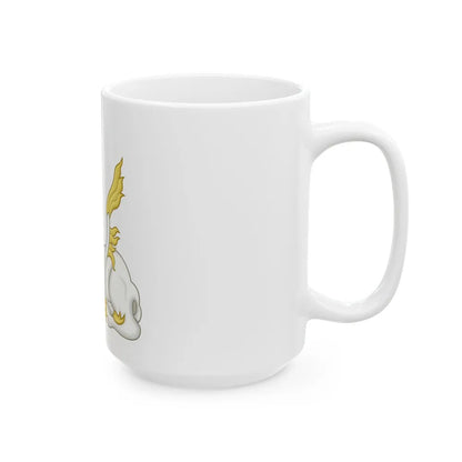 Chained Antelope Badge of Henry V & VI - White Coffee Mug-Go Mug Yourself