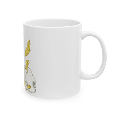 Chained Antelope Badge of Henry V & VI - White Coffee Mug-Go Mug Yourself