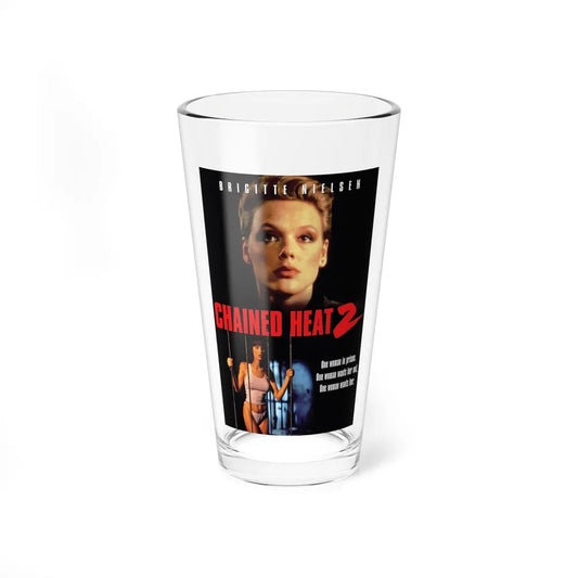 CHAINED HEAT 2 1993 Movie Poster - Pint Glass 16oz-16oz-Go Mug Yourself