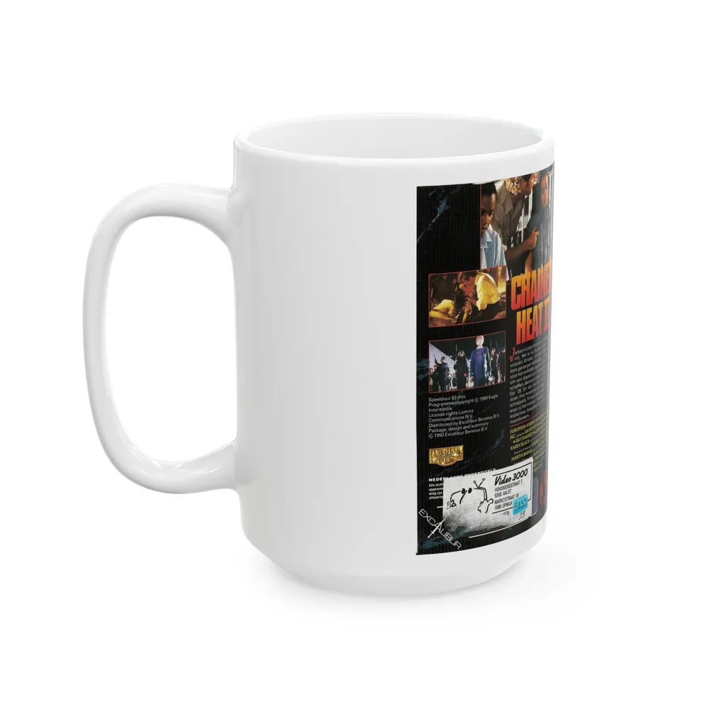 CHAINED HEAT 2 (VHS COVER) - White Coffee Mug-Go Mug Yourself