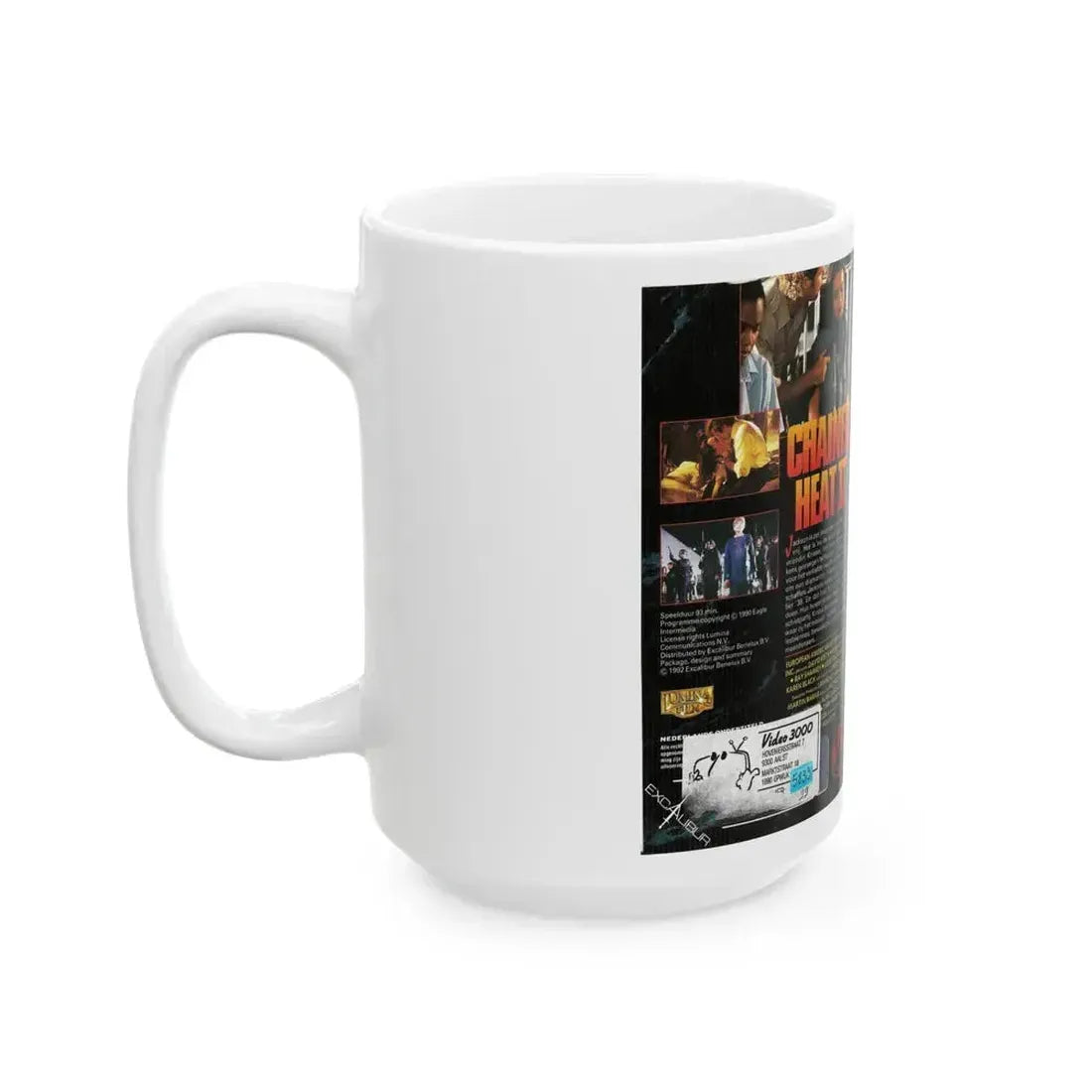 CHAINED HEAT 2 (VHS COVER) - White Coffee Mug - Go Mug Yourself