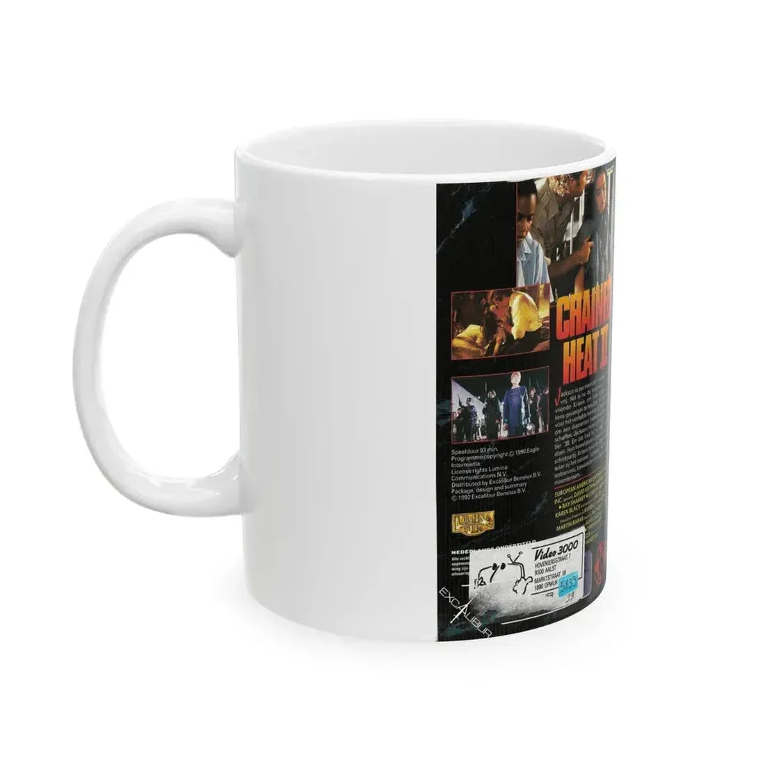 CHAINED HEAT 2 (VHS COVER) - White Coffee Mug - Go Mug Yourself