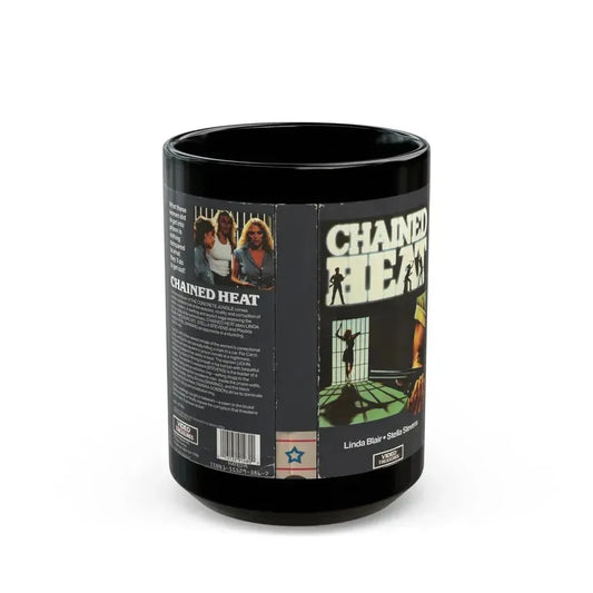 CHAINED HEAT (VHS COVER) - Black Coffee Mug 15oz - Go Mug Yourself