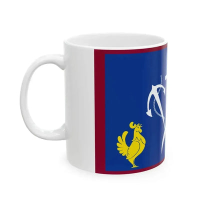 Chalkidiki Flag Greek Revolution (Greece) White Coffee Mug - Go Mug Yourself
