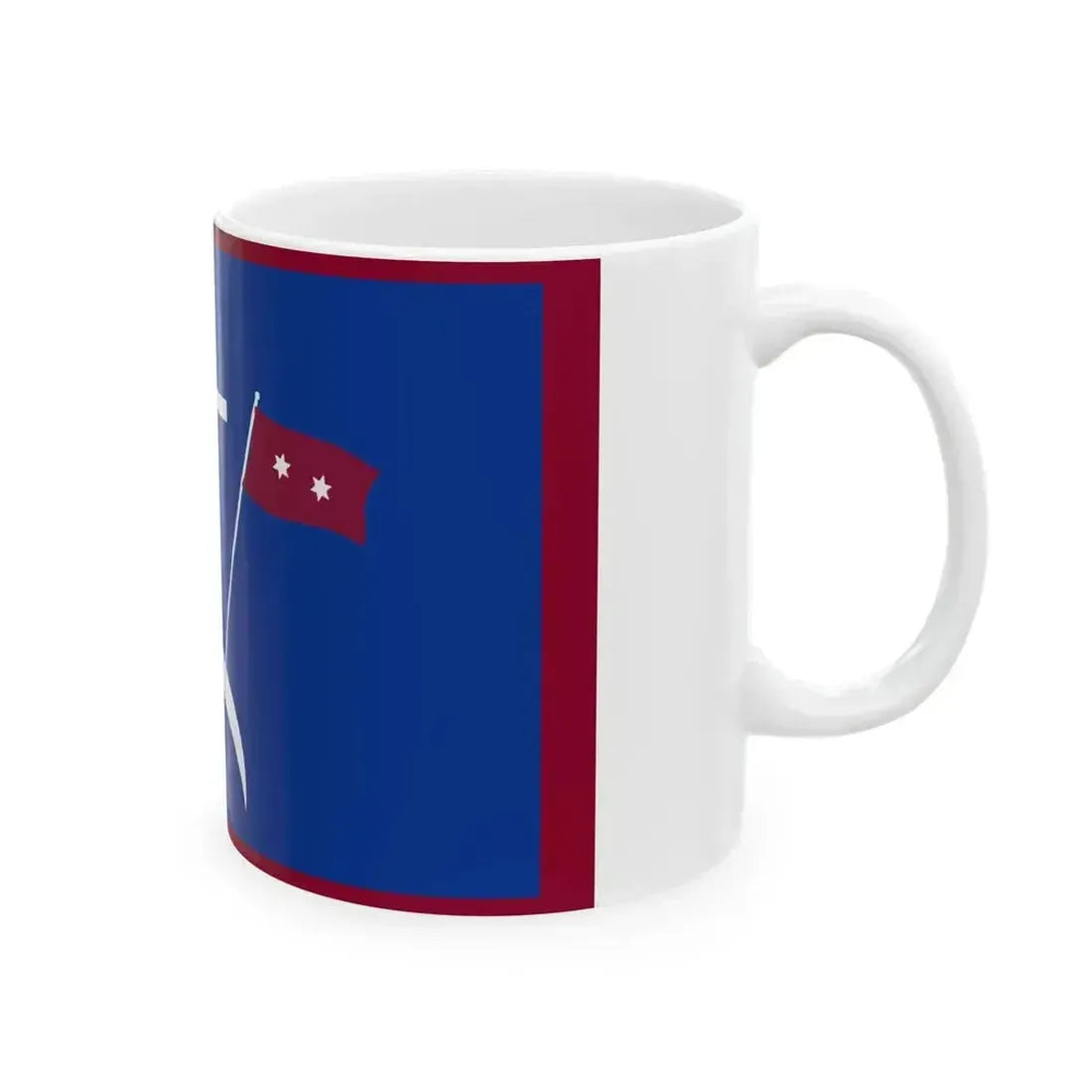 Chalkidiki Flag Greek Revolution (Greece) White Coffee Mug - Go Mug Yourself