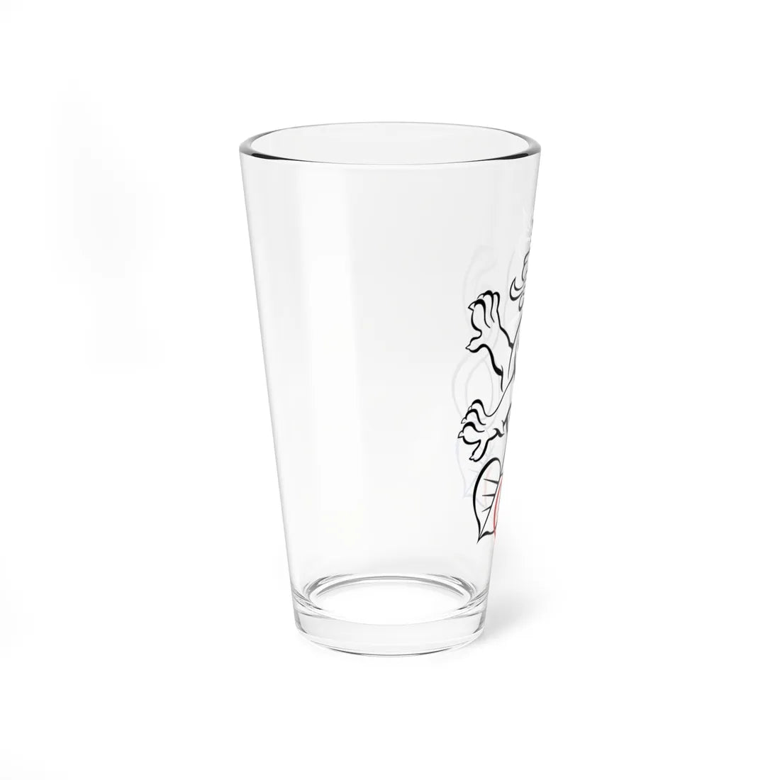 Chamber of Deputies of the Parliament of the Czech Republic Logo (Czech Republic) (Coat of Arms) Pint Glass 16oz - Go Mug Yourself