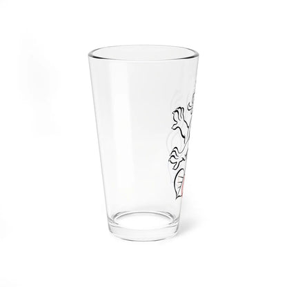 Chamber of Deputies of the Parliament of the Czech Republic Logo (Czech Republic) (Coat of Arms) Pint Glass 16oz - Go Mug Yourself