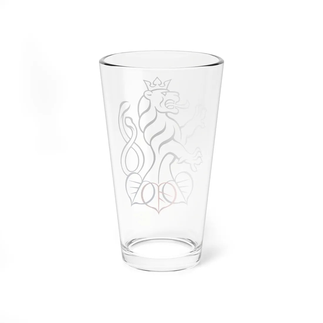Chamber of Deputies of the Parliament of the Czech Republic Logo (Czech Republic) (Coat of Arms) Pint Glass 16oz - Go Mug Yourself