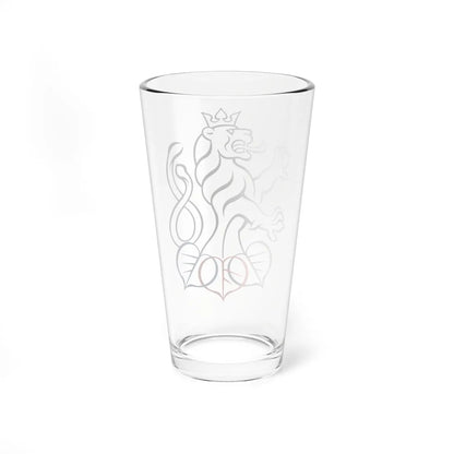 Chamber of Deputies of the Parliament of the Czech Republic Logo (Czech Republic) (Coat of Arms) Pint Glass 16oz - Go Mug Yourself