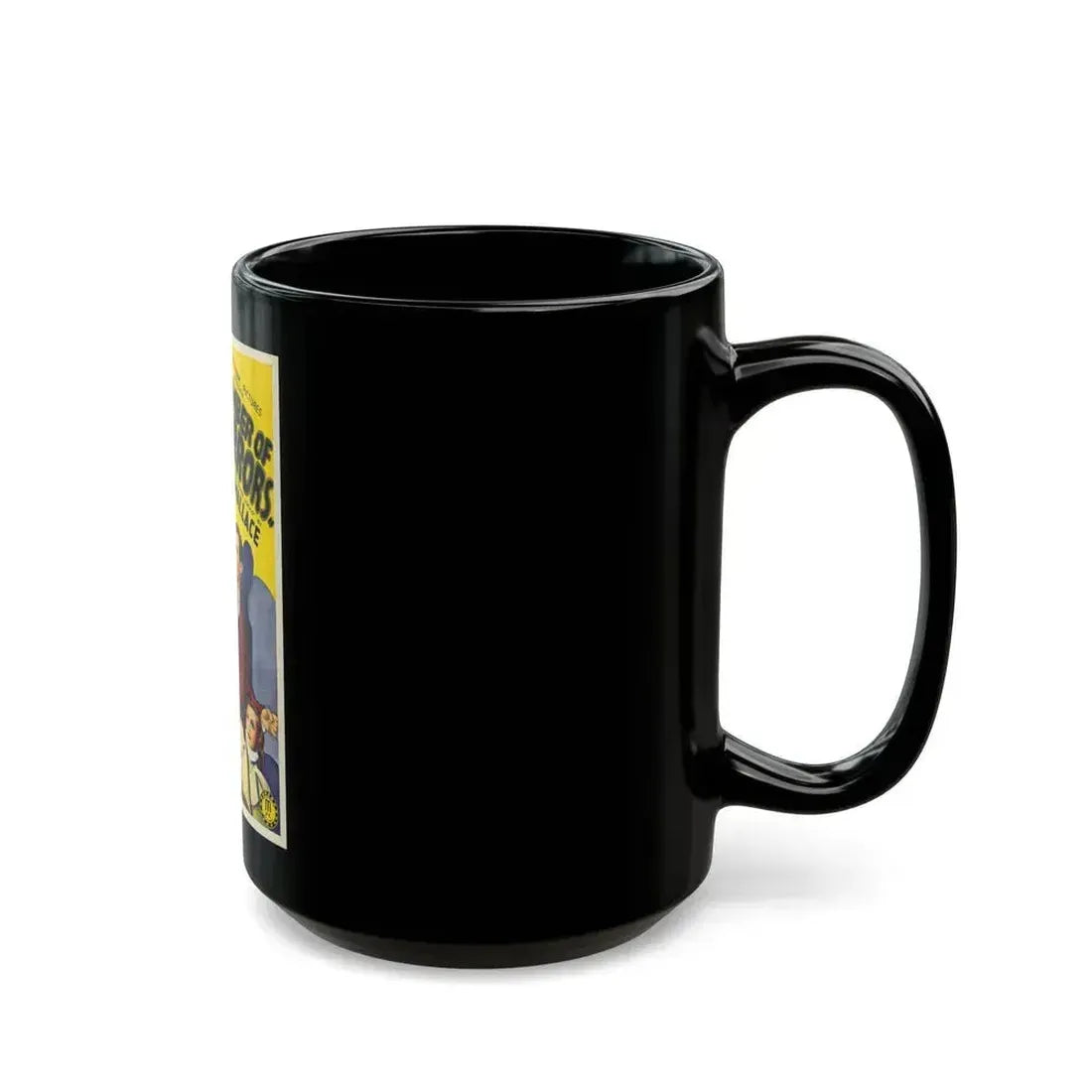 CHAMBER OF HORRORS (DOOR WITH SEVEN LOCKS) 1966 Movie Poster - Black Coffee Mug - Go Mug Yourself