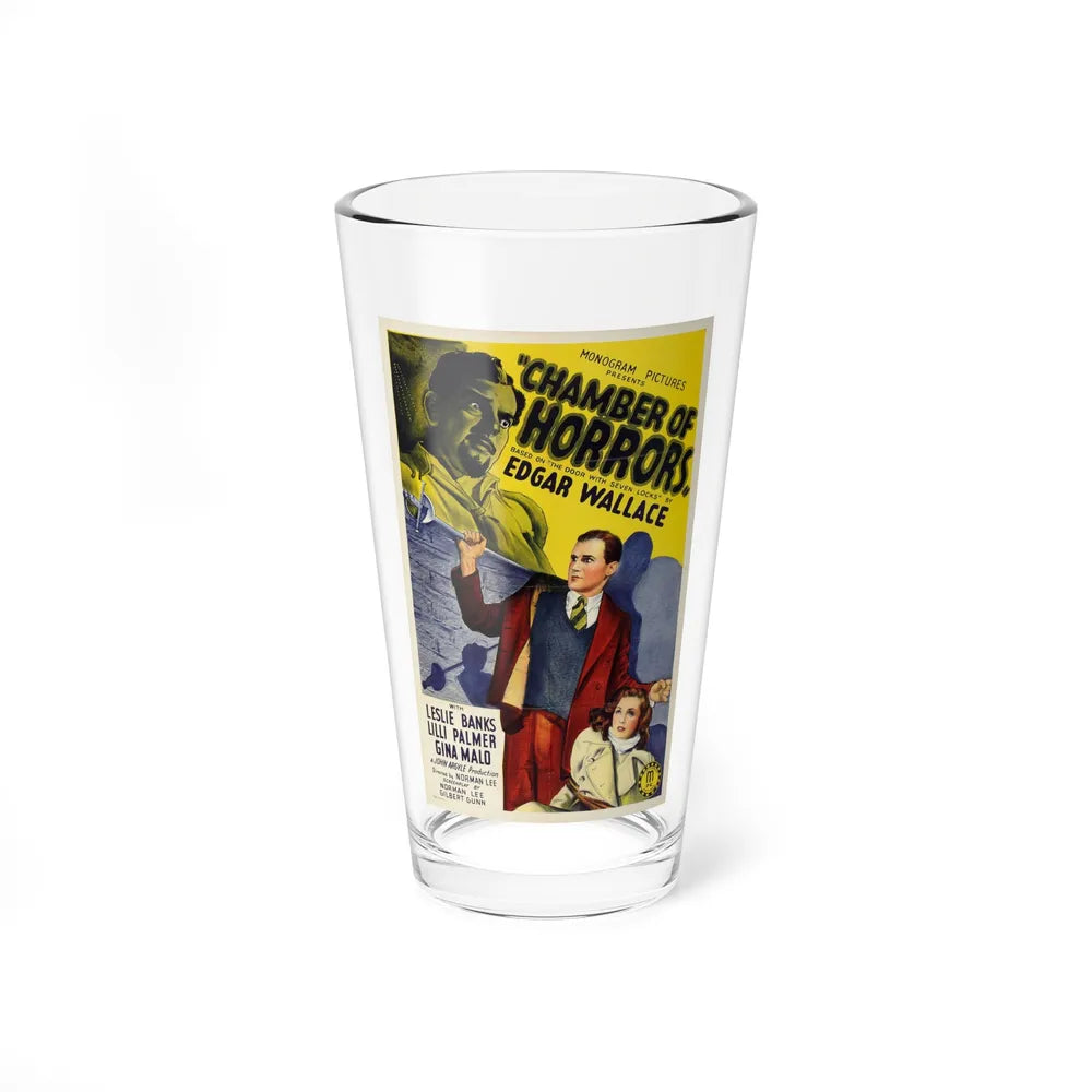 CHAMBER OF HORRORS (DOOR WITH SEVEN LOCKS) 1966 Movie Poster - Pint Glass 16oz-16oz-Go Mug Yourself