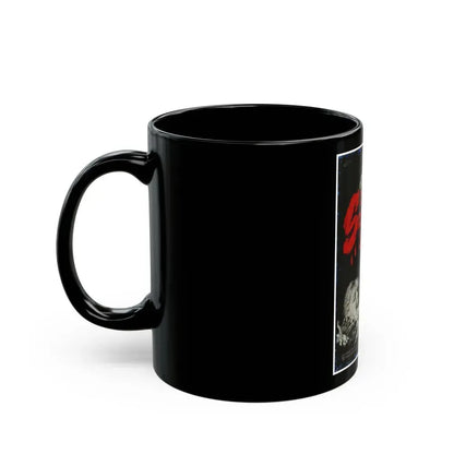 CHAMBER OF HORRORS (GERMAN) 1966 Movie Poster - Black Coffee Mug - Go Mug Yourself