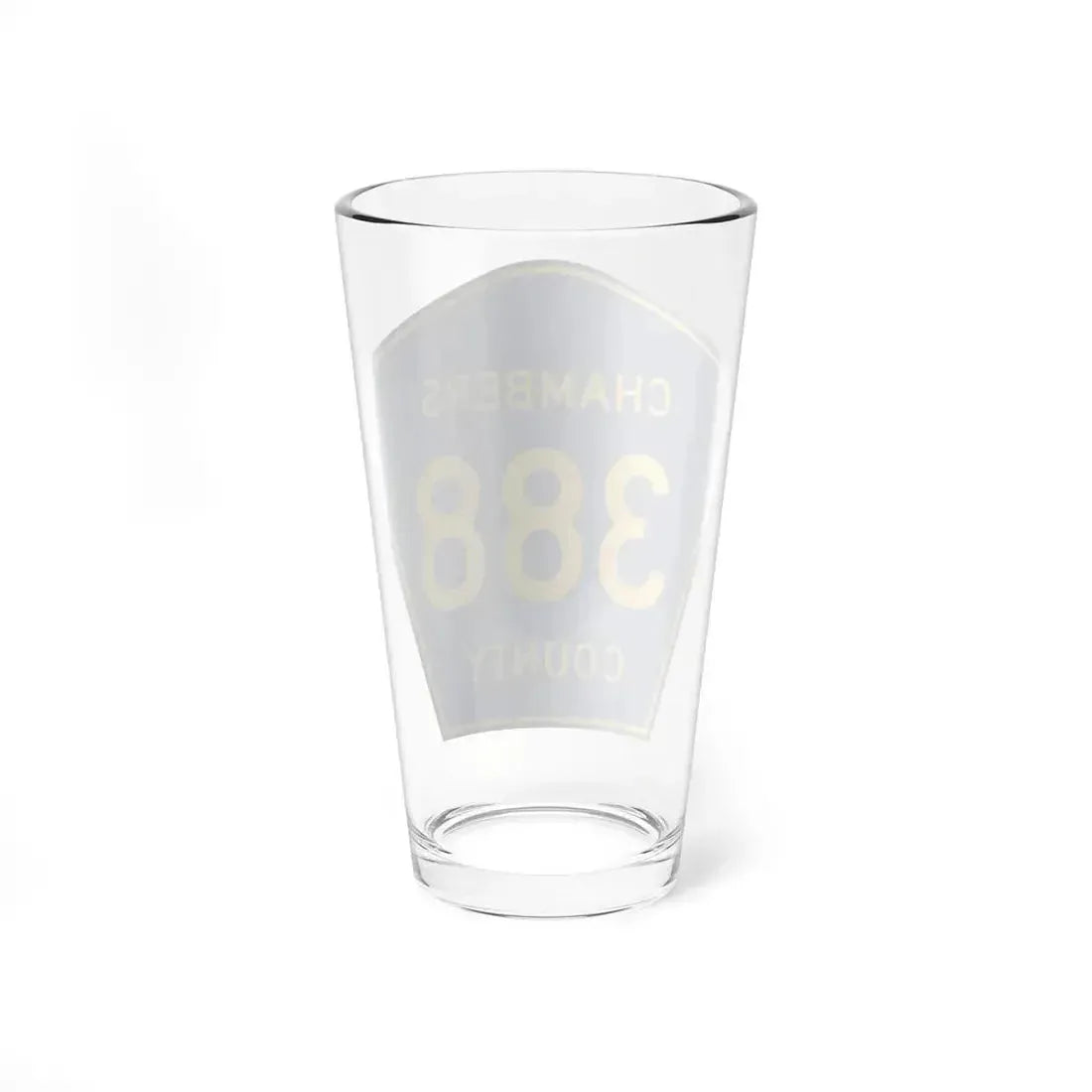 Chambers County Route 388 AL (Alabama) (Road Sign) Pint Glass 16oz - Go Mug Yourself