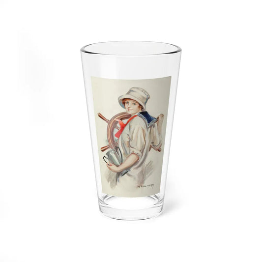 Champion at the Help, 1916 (Magazine Illustration) Pint Glass 16oz-16oz-Go Mug Yourself