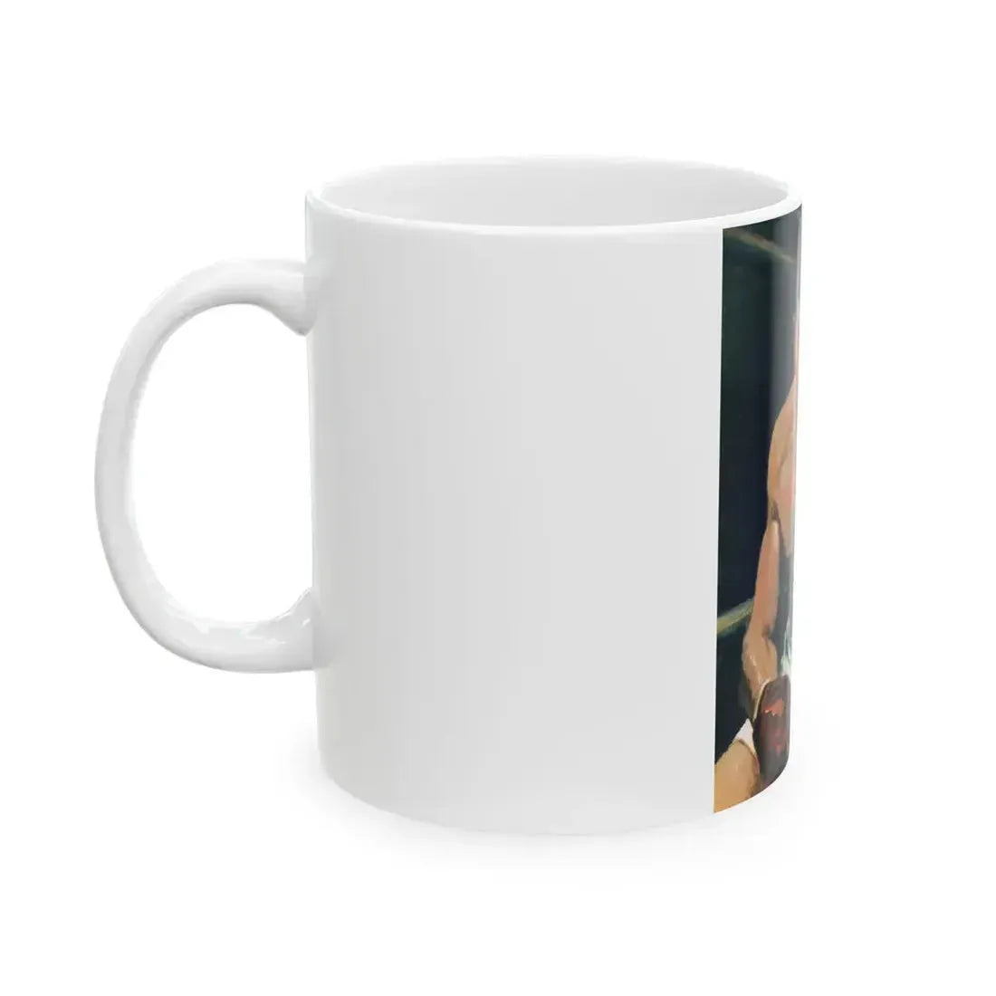 Champion by Ring Lardner, Esquire, 1949 - White Coffee Mug - Go Mug Yourself