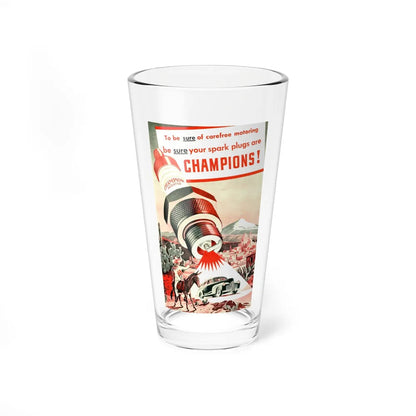 Champion Patented, advertisement, Liberty magazine, June 7, 1941 (Magazine Illustration) Pint Glass 16oz-16oz-Go Mug Yourself