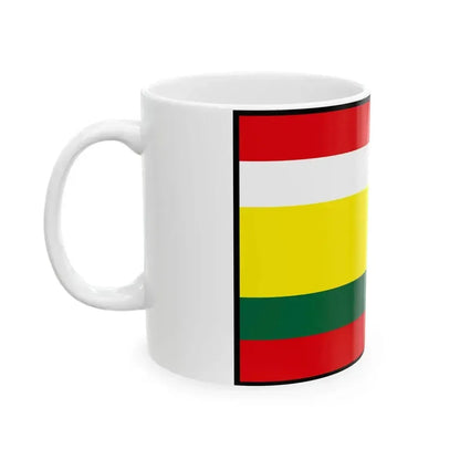 Chanava Rimavska Sobota Flag (Slovakia) White Coffee Mug - Go Mug Yourself