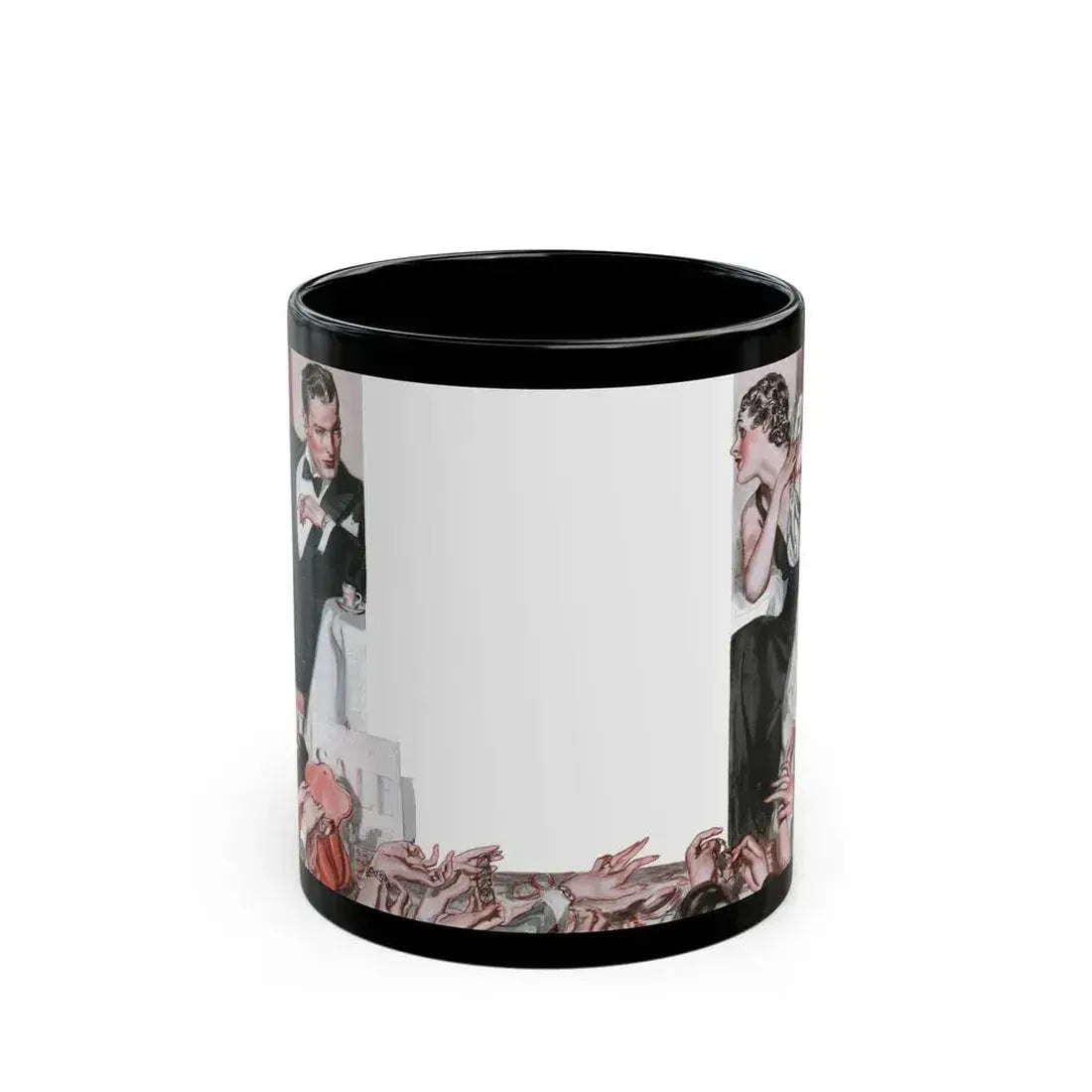 Chanel Copy, Cosmopolitan, November 1934 - Black Coffee Mug 11oz - Go Mug Yourself