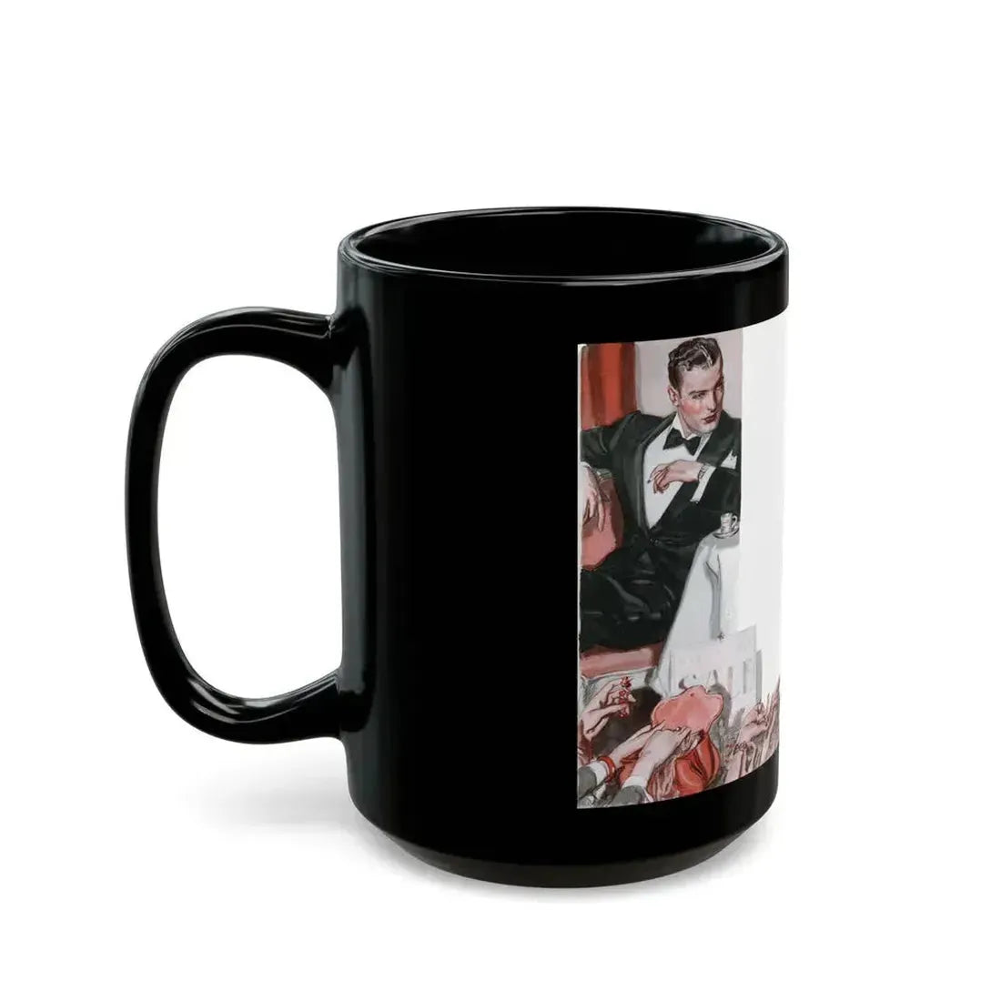 Chanel Copy, Cosmopolitan, November 1934 - Black Coffee Mug - Go Mug Yourself