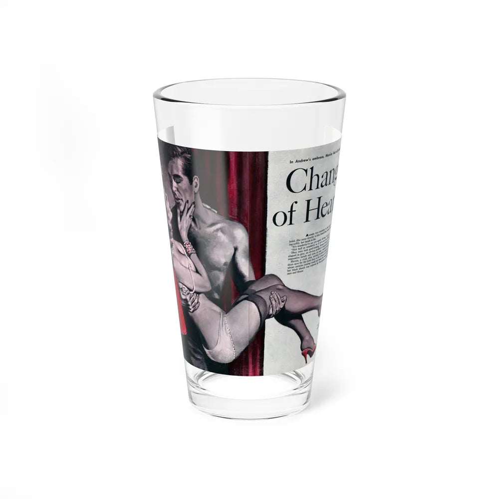 Change of Heart, Adam magazine, Vol. 6 No. 2, 1961 (Magazine Illustration) Pint Glass 16oz-16oz-Go Mug Yourself