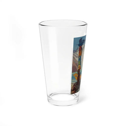 Changing Face of Alaska, Country Gentleman cover, July 1939 (Magazine Illustration) Pint Glass 16oz-Go Mug Yourself