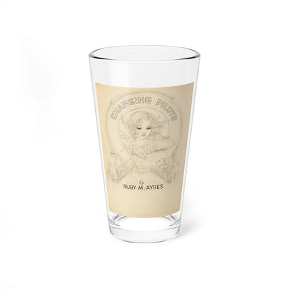 Changing Pilots, All-Story illustration, March 15, 1932 (Magazine Illustration) Pint Glass 16oz-16oz-Go Mug Yourself