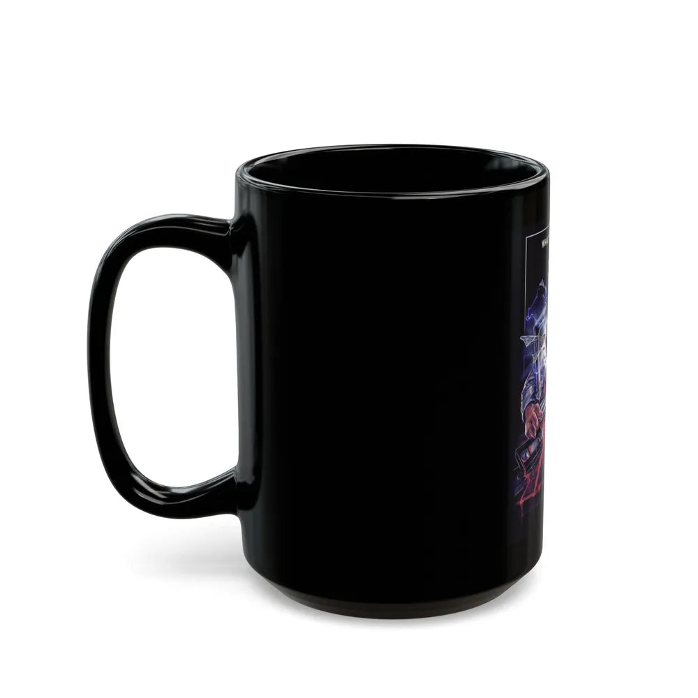 CHANNEL 13 1987 Movie Poster - Black Coffee Mug-Go Mug Yourself