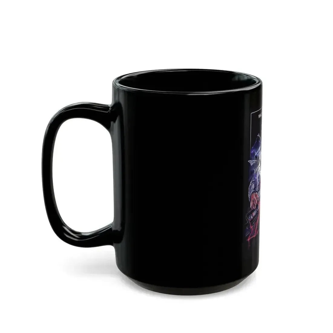 CHANNEL 13 1987 Movie Poster - Black Coffee Mug - Go Mug Yourself