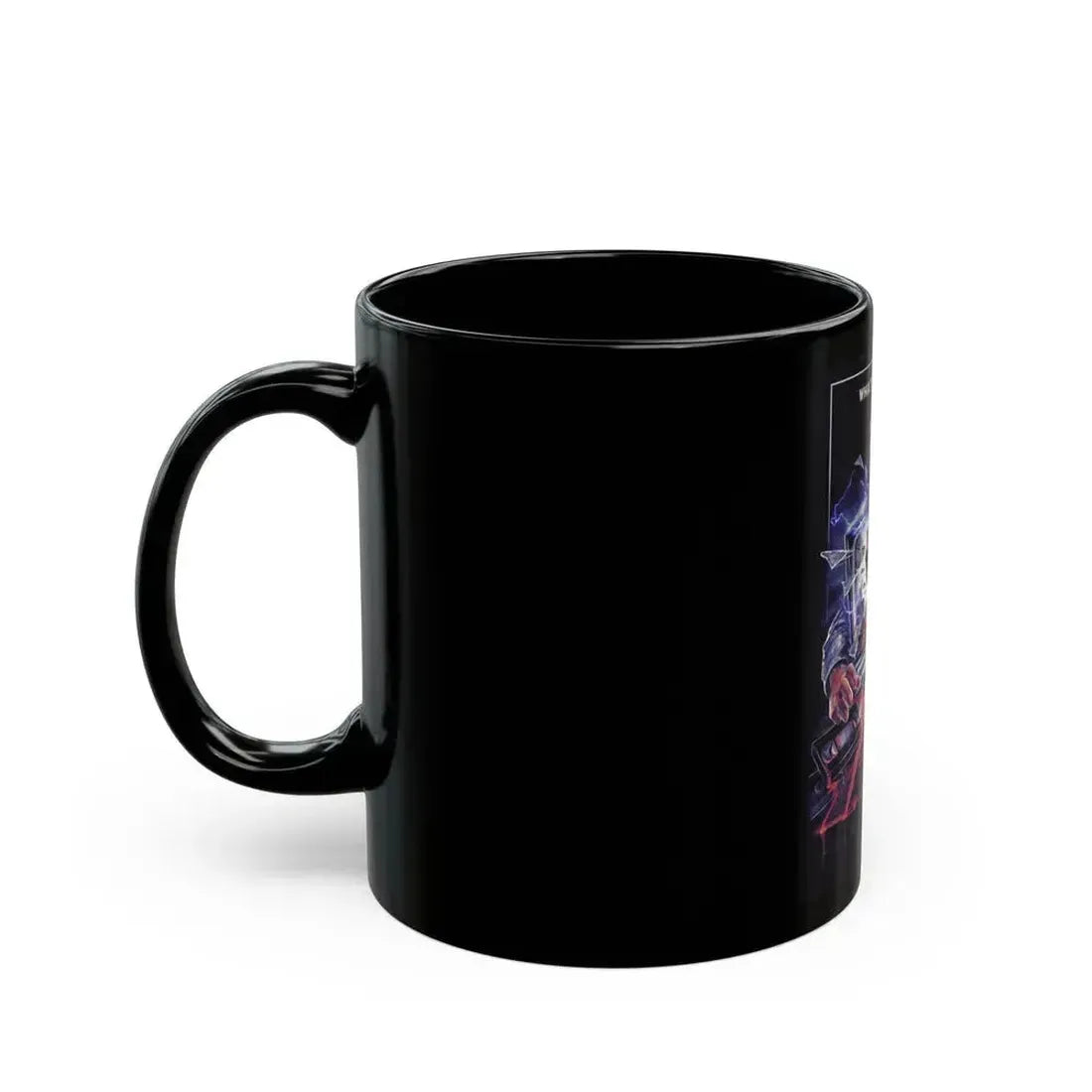 CHANNEL 13 1987 Movie Poster - Black Coffee Mug - Go Mug Yourself