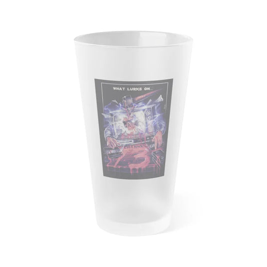 CHANNEL 13 1987 Movie Poster - Frosted Pint Glass 16oz-16oz-Frosted-Go Mug Yourself