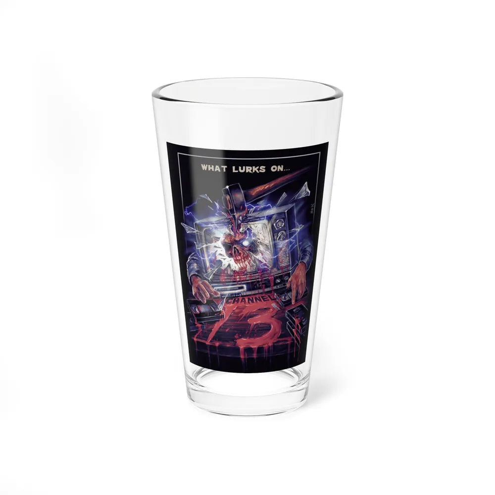 CHANNEL 13 1987 Movie Poster - Pint Glass 16oz-16oz-Go Mug Yourself