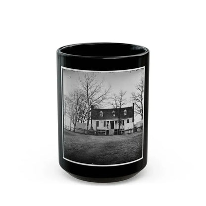 Chapin's Bluff, Virginia (Vicinity). Gen. David B. Birney's Headquarters (U.S. Civil War) Black Coffee Mug 15oz - Go Mug Yourself