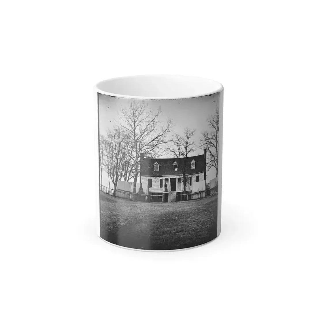 Chapin's Bluff, Virginia (Vicinity). Gen. David B. Birney's Headquarters (U.S. Civil War) Color Changing Coffee Mug 11oz Default Title 11oz - Go Mug Yourself