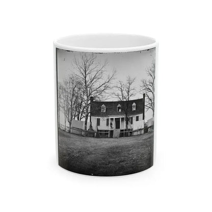 Chapin's Bluff, Virginia (Vicinity). Gen. David B. Birney's Headquarters (U.S. Civil War) White Coffee Mug 11oz - Go Mug Yourself
