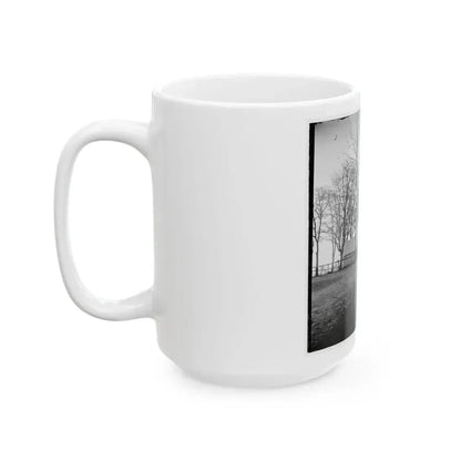 Chapin's Bluff, Virginia (Vicinity). Gen. David B. Birney's Headquarters (U.S. Civil War) White Coffee Mug - Go Mug Yourself