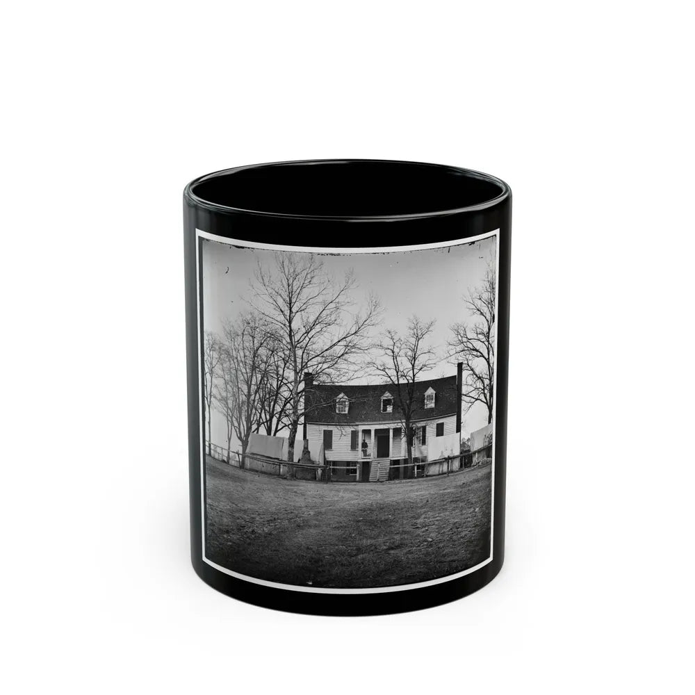 Chapin's Bluff, Virginia (Vicinity). Gen. David B. Birney's Headquarters (U.S. Civil War) Black Coffee Mug-11oz-Go Mug Yourself