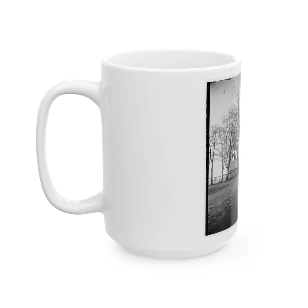 Chapin's Bluff, Virginia (Vicinity). Gen. David B. Birney's Headquarters (U.S. Civil War) White Coffee Mug-Go Mug Yourself