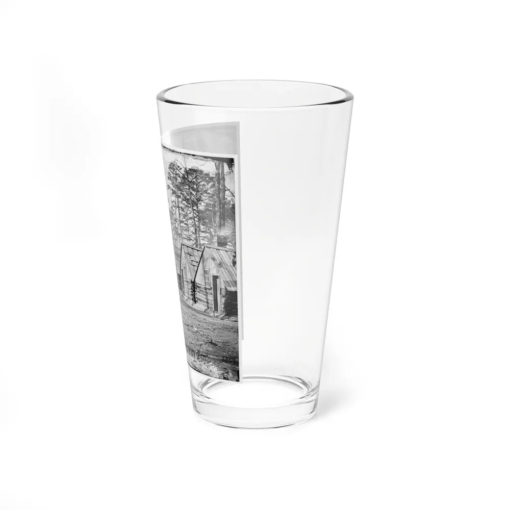 Chapin's Bluff, Virginia (Vicinity). Soldier's Quarters At Chapin's Farm (U.S. Civil War) Pint Glass 16oz-Go Mug Yourself