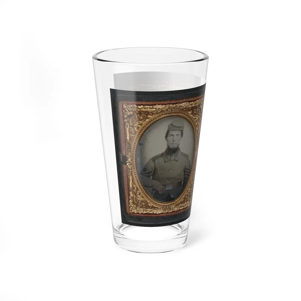 Chaplain Robert Bean Sutton Of The Army Of Northern Virginia In Uniform And After The War (U.S. Civil War) Pint Glass 16oz-Go Mug Yourself