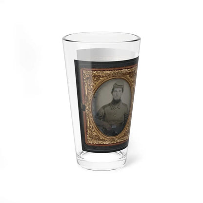 Chaplain Robert Bean Sutton Of The Army Of Northern Virginia In Uniform And After The War (U.S. Civil War) Pint Glass 16oz-Go Mug Yourself