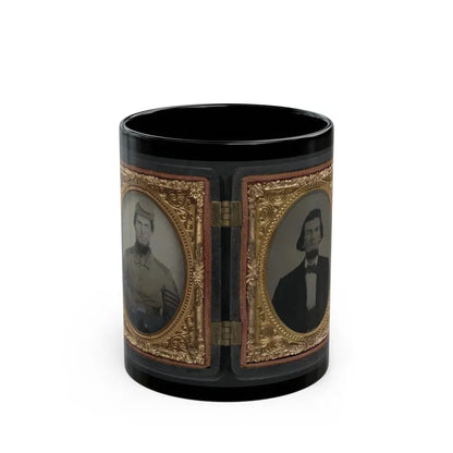 Chaplain Robert Bean Sutton Of The Army Of Northern Virginia In Uniform And After The War (U.S. Civil War) Black Coffee Mug 11oz - Go Mug Yourself