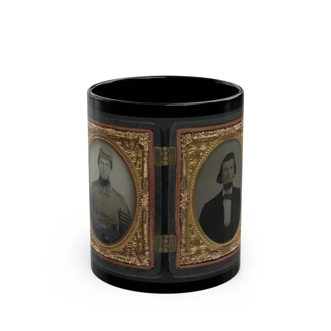 Chaplain Robert Bean Sutton Of The Army Of Northern Virginia In Uniform And After The War (U.S. Civil War) Black Coffee Mug 11oz - Go Mug Yourself
