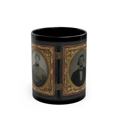 Chaplain Robert Bean Sutton Of The Army Of Northern Virginia In Uniform And After The War (U.S. Civil War) Black Coffee Mug 11oz - Go Mug Yourself