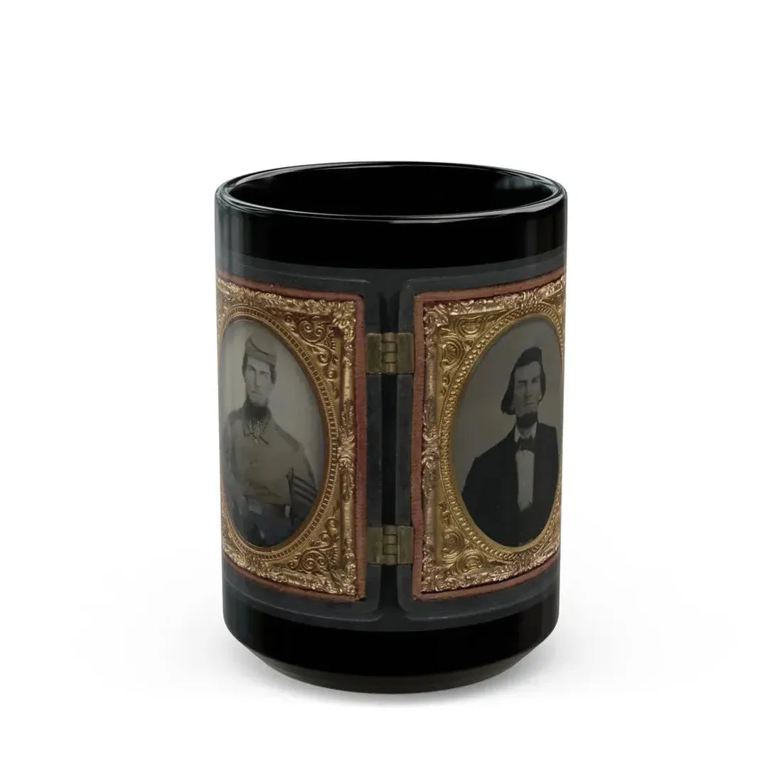 Chaplain Robert Bean Sutton Of The Army Of Northern Virginia In Uniform And After The War (U.S. Civil War) Black Coffee Mug 15oz - Go Mug Yourself