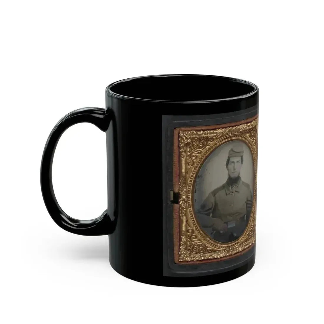 Chaplain Robert Bean Sutton Of The Army Of Northern Virginia In Uniform And After The War (U.S. Civil War) Black Coffee Mug - Go Mug Yourself