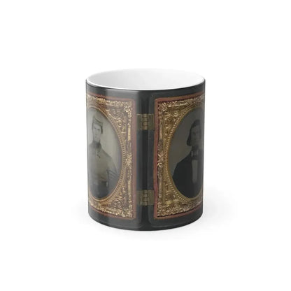 Chaplain Robert Bean Sutton of the Army of Northern Virginia in Uniform and After the War (U.S. Civil War) Color Changing Coffee Mug 11oz Default Title 11oz - Go Mug Yourself