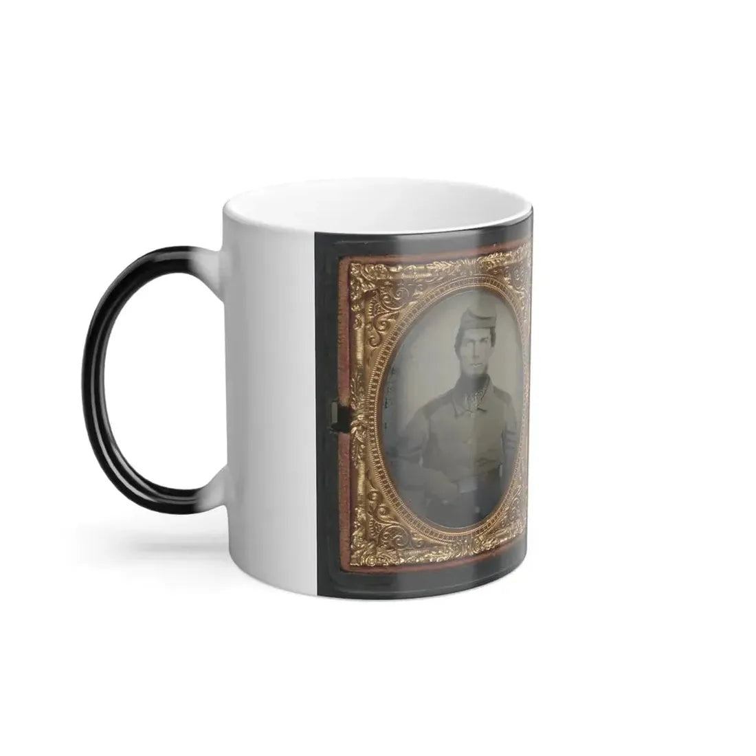 Chaplain Robert Bean Sutton of the Army of Northern Virginia in Uniform and After the War (U.S. Civil War) Color Changing Coffee Mug 11oz - Go Mug Yourself