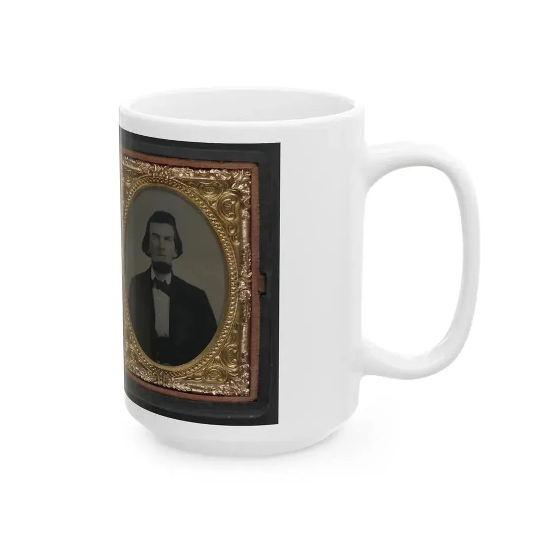 Chaplain Robert Bean Sutton Of The Army Of Northern Virginia In Uniform And After The War (U.S. Civil War) White Coffee Mug - Go Mug Yourself