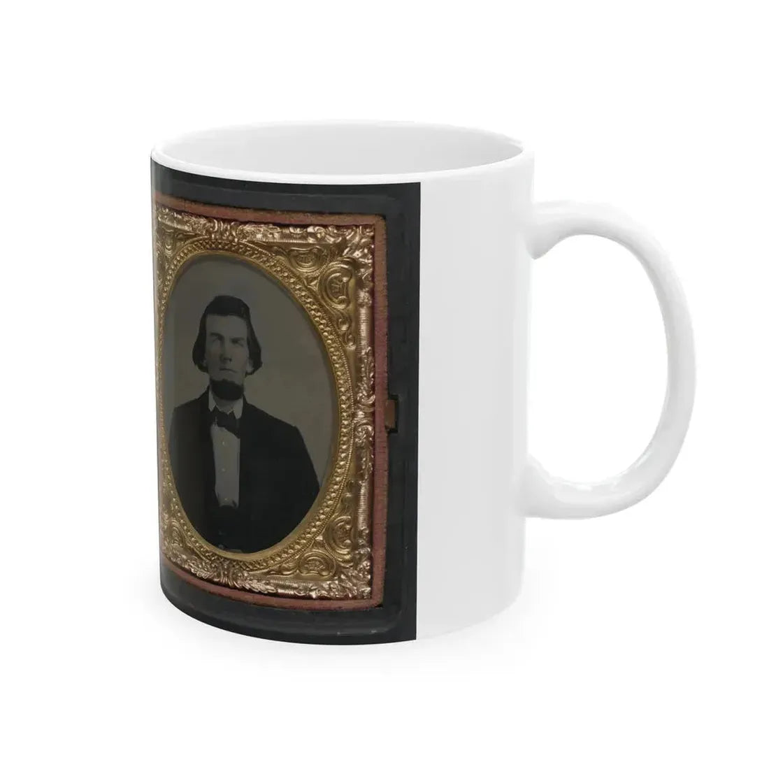 Chaplain Robert Bean Sutton Of The Army Of Northern Virginia In Uniform And After The War (U.S. Civil War) White Coffee Mug - Go Mug Yourself