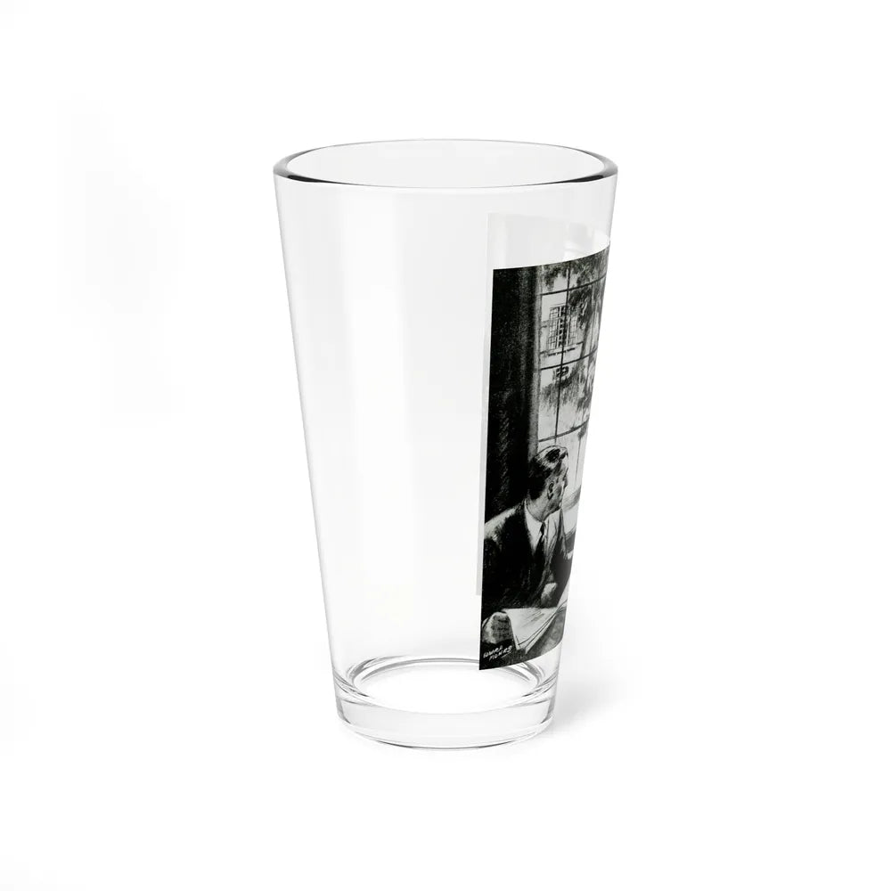 Character in Soap and Water, Photoplay Magazine (Magazine Illustration) Pint Glass 16oz-Go Mug Yourself